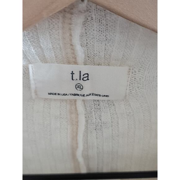 NWT Anthropologie T.La Ribbed Turtleneck - XL - Picture 7 of 8
